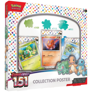 pokemon coffret poster ecarlate violet 151 visuel produit