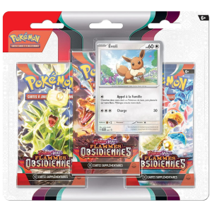 pokémon ev03 3 boosters flammes obsidiennes visuel produit