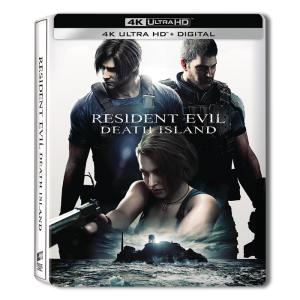 resident evil death island 4k steelbook visuel produit