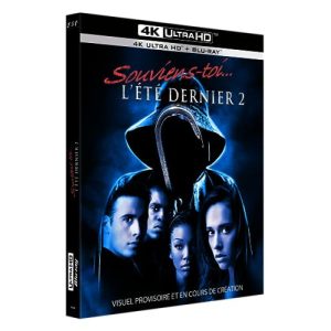 souviens toi lete dernier 2 en blu ray 4k visuel produit