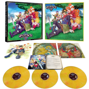 vinyles jaunes grandia 2 wayo records visuel produit