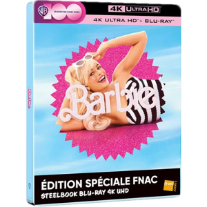 Barbie 4K Steelbook Fnac visuel produit definitif