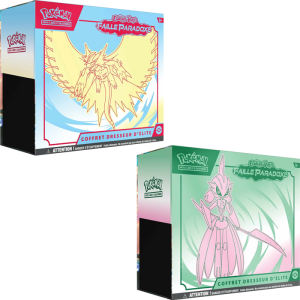 Coffret Dresseur d'Elite Faille Paradoxe EV04 visuel produit 2 coffrets