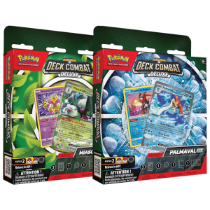 Pokemon Deck Combat Deluxe Palmaval ex ou Miascarade ex visuel produit