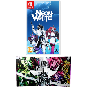 neon white switch poster visuel produit