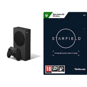 xbox series s 1 to carbon black avec starfield premium edition visuel produit