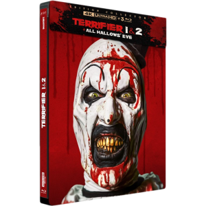 Terrifier 1 et 2 4K Steelbook visuel produit