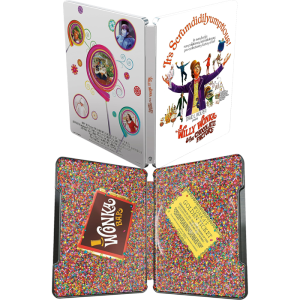 charlie et la chocolaterie 1971 4K steelbook visuel uk produit
