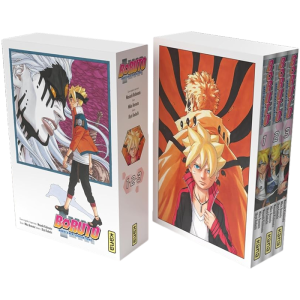 Coffret Boruto Naruto Next Generations Tome 1-2-3 visuel produit