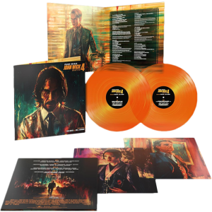 Vinyle John Wick 4 Édition Limitée Vinyle Orange visuel produit
