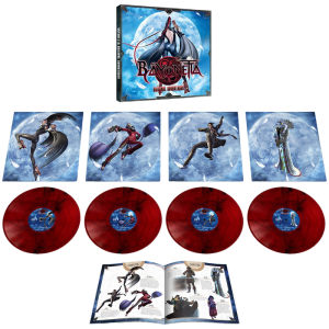 bayonetta 4 vinyles rouges visuel produit