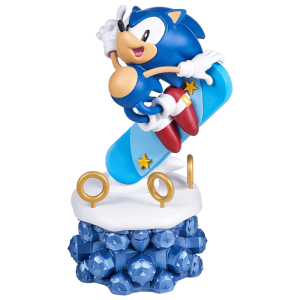 figurine sonic snowboard calendrier avent visuel produit