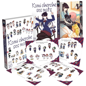 komi cherche ses mots tome 10 limité visuel produit