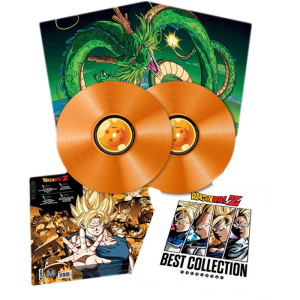 vinyle dbz best collection édition limitée visuel produit