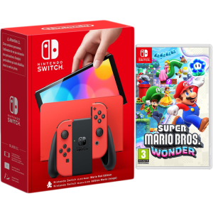 Pack Switch OLED Mario Wonder visuel produit