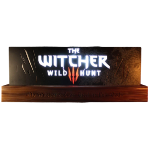 lampe the witcher wild hunt visuel produit