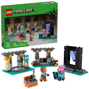 lego minecraft l’armurerie 21252 visuel produit