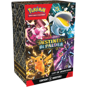 pokémon 6 boosters destinées de paldea visuel produit v3