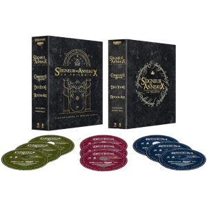 trilogie seigneur des anneaux blu ray 4k visuel produit