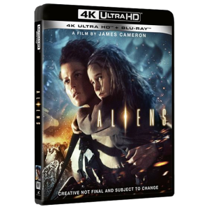 aliens blu ray 4k visuel produit provisoire