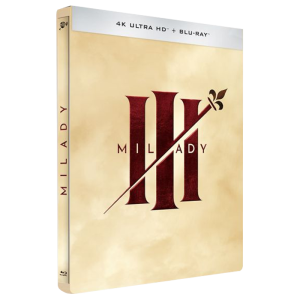 les trois mousquetaires milady 4k steelbook visuel produit