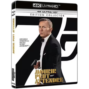 mourir peut attendre blu ray 4k visuel produit