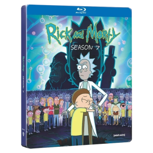 rick and morty saison 7 steelbook visuel produit