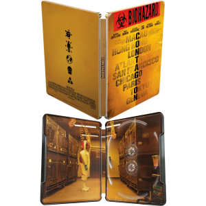 Contagion 4K Steelbook visuel uk produit