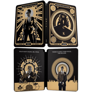 John Wick Chapitre 4 Blu Ray Steelbook visuel produit