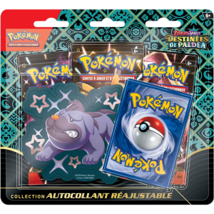 Triple Pack Pokémon Grondogue Paldea visuel produit