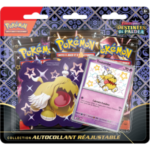 Triple Pack Pokémon Toutombe Paldea visuel produit