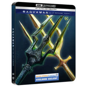 aquaman 2 4k steelbook leclerc visuel produit