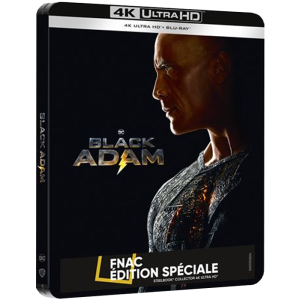 black adam 4k steelbook fnac visuel produit