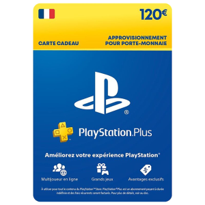 carte psn 120 € voie postale visuel produit