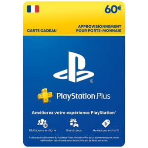 carte psn 60 € voie postale visuel produit
