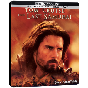 le dernier samurai blu ray 4k steelbook visuel produit provisoire