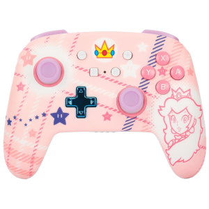 manette switch sans fil power a plaid peach visuel produit