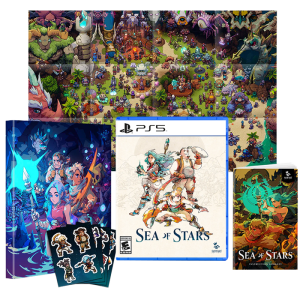 sea of stars iam 8 bit visuel produit ps5