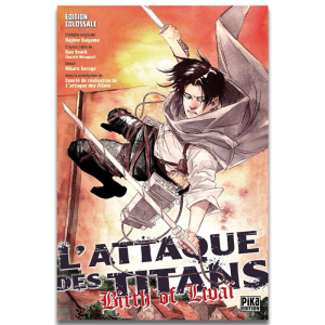 lattaque des titans birth of livai visuel produit livre de poche