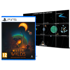 outer wilds ps5 avec poster visuel produit