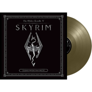 vinyle skyrim edition gold visuel produit
