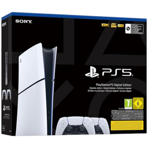 console ps5 slim digital 2 manettes visuel produit v2