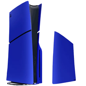 facade cobalt blue ps5 slim visuel produit