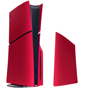 facade volcanic red ps5 slim visuel produit