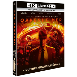 oppenheimer blu ray 4k blu ray visuel produit