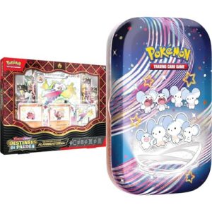 premium flamigator et mini boite ecarlate et violet visuel produit