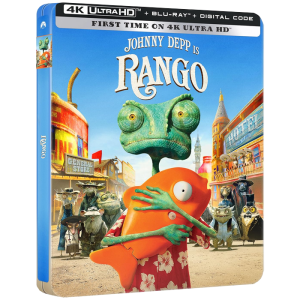 rango en blu ray 4k steelbook visuel produit