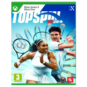 top spin 2k25 visuel produit xbox series x