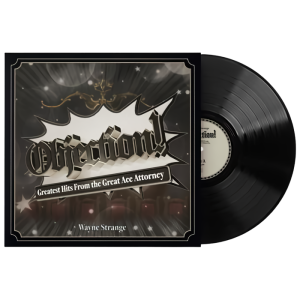 vinyle objection great ace attorney visuel produit