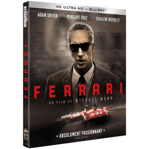 ferrari blu ray 4k visuel produit